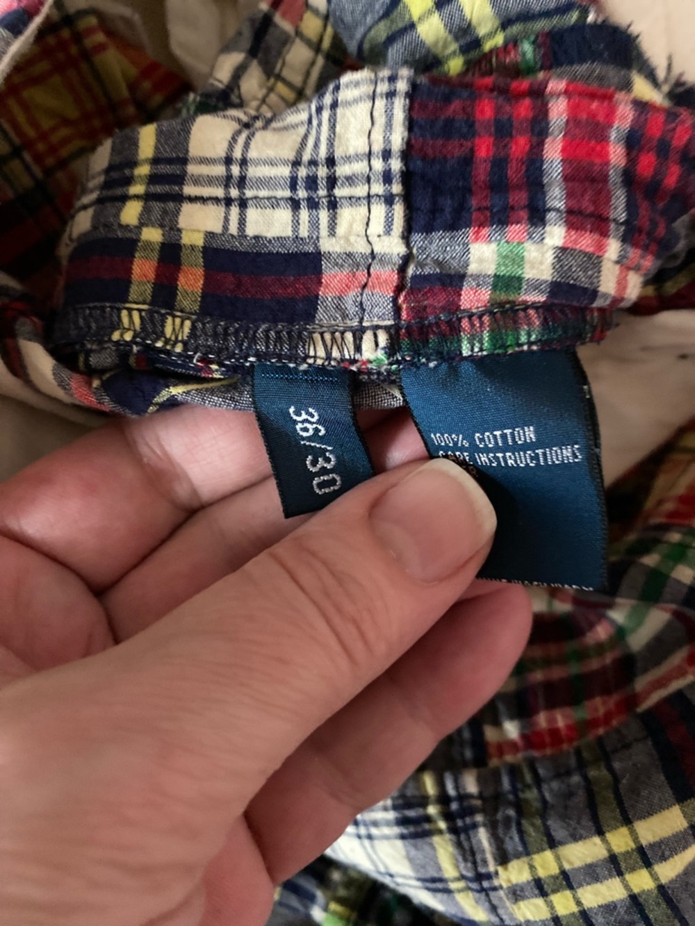 Polo by Ralph Lauren men’s patchwork multicolor pants - Picture 6 of 13